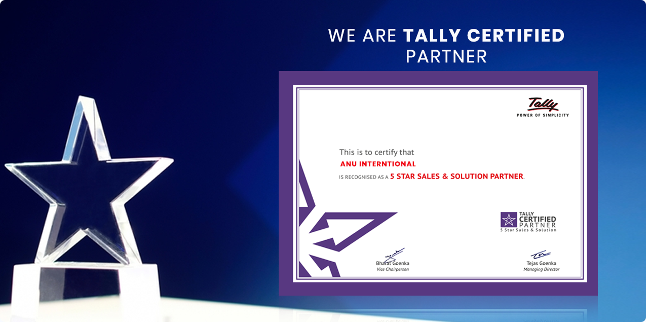 Tally Certified Banner